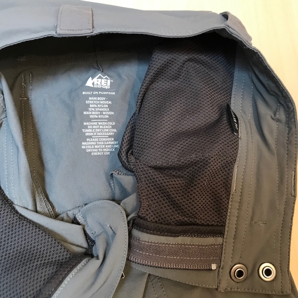 REI Screeline Performance Hiking Pants Size 6. Grey. 4 way stretch. NWOT. - Picture 8 of 14